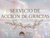 ¡¡SERVICIO DE ACCIÓN DE GRACIAS!!